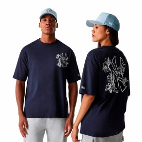 Kortrmet T-shirt til Mnd New Era New Era Mlb Floral Grphc Os Neyyan Marinebl