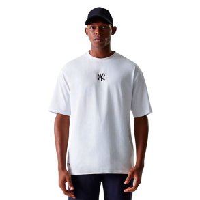 Kort�rmet T-shirt til M�nd New Era MLB Le Midi Os Hvid
