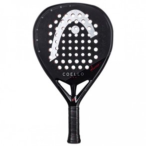 Padel bat Head Coello Pro 2025 Sort Kulfiber
