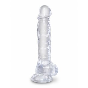 Realistisk Dildo Pipedream King Cock Clear