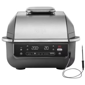 Havegrill Transportabel NINJA AG351EU 5EN1 Metal Rustfrit st�l