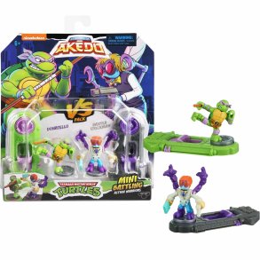 Kampfigurer Teenage Mutant Ninja Turtles Legends of Akedo: Donatello vs Baxter Stockman