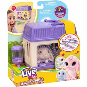 Bamse Little Live Pets Mama Surprise Rabbits Pink Rose plys Kanin