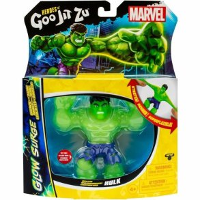Action Figurer Goo Jit Zu Hulk Glow Surge