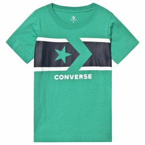 Brne Kortrmet T-shirt Converse Stripe Star Chevron  Grn