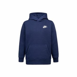 Httetrje til Brn Nike Club Fleece Bl Marinebl