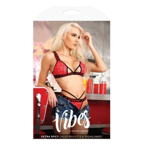 Undert�j S�t Fantasy Lingerie R�d (L/XL)