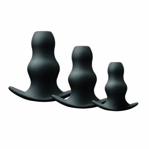 Anal plug NS Novelties Renegade Sort (8,3 cm) (8,9 cm) (6,4 cm)