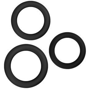 Penisringe NS Novelties Renegade Sort (S) (M) (L)