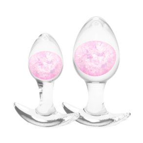 Anal plug NS Novelties Glams Pink 2 Dele (7 cm) (8 cm)