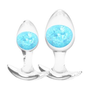 Anal plug NS Novelties Glams Bl� 2 Dele (7 cm) (8 cm)