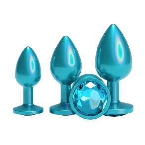 Anal plug NS Novelties Rear Assets Bl� 3 Dele (9,5 cm) (7 cm) (8,2 cm)