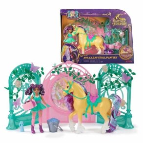 Bamse Spin Master Mini Mueca Ava y Leaf Color Reveal Unicorn Academy Multifarvet Plastik Enhjrning