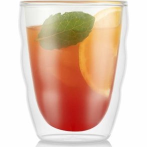 Glass�t Bodum 250 ml Gennemsigtig Borosilikatglas Glat 2 Dele (2 enheder)