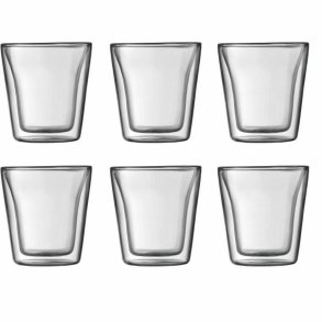 Glass�t Bodum 100 ml Gennemsigtig Borosilikatglas Glat 6 Dele (6 enheder)