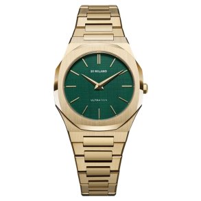 Dameur D1 Milano ULTRA THIN GOLD EMERALD ( 34 mm)