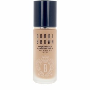 Flydende makeup foundation Bobbi Brown WEIGHTLESS SKIN Gylden Spf 15 30 ml