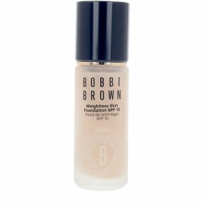 Flydende makeup foundation Bobbi Brown WEIGHTLESS SKIN Elfenben Spf 15 30 ml