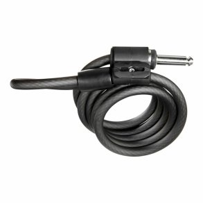 Kabel med hngels Kryptonite KRY002253 Sort 10 mm x 120 cm