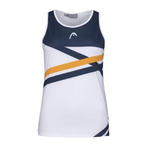 Kort�rmet T-shirt til Kvinder Head Tenis PERF Tank Top W Hvid