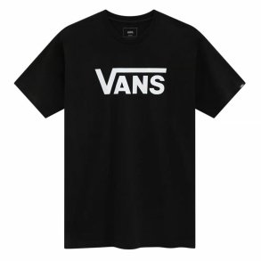 Kortrmet T-shirt til Mnd Vans Mn Classic Hvid Sort