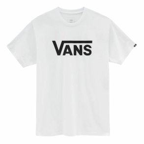 Kortrmet T-shirt til Mnd Vans Mn Classic Hvid Sort