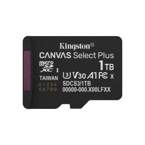 Mikro-SD-hukommelseskort med adapter Kingston SDCS3/1TBSP 1 TB