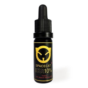 Hampefrolie 10% Spacecat (10 ml)