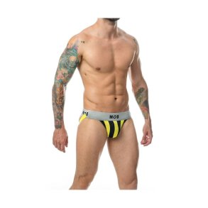 G-streng Mob Eroticwear Gul Sort XL