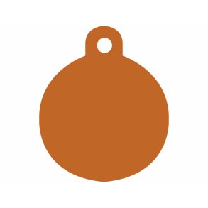 Identifikationsplade Imarc Circle Orange