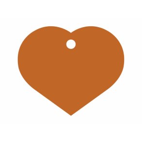 Identifikationsplade Imarc Heart Orange