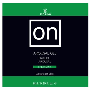 Stimulerende Gel Tyggegummi Sensuva 6 ml Gr�n Mynte