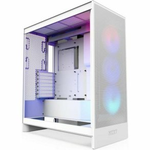 ATX Semi-t�rn kasse NZXT H7 Flow RGB Midi Hvid