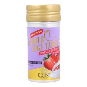 Voks med strk fiksering Ebin New York Edge Sleek Strawberry 75 g