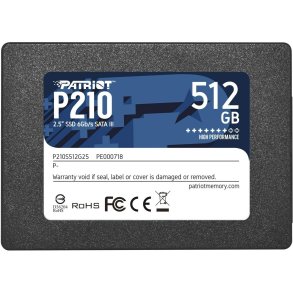 Harddisk Patriot Memory P210 512 GB SSD