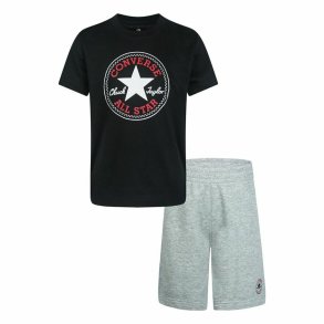 Sportstj til Brn Converse Core Tee Sort/Gr