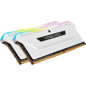 RAM-hukommelse Corsair CMH16GX4M2E3200C16W 16 GB DDR4 3200 MHz CL16