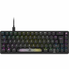 Tastatur Corsair K65 PRO MINI Sort Fransk AZERTY