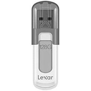 USB-stik Lexar JumpDrive V100 Hvid Hvid/Gr� 128 GB