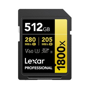 SD-hukommelseskort Lexar LSD1800512G-BNNNG 512 GB