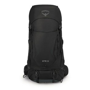 Vandrerygsk Osprey Kyte 58 Sort 58 L