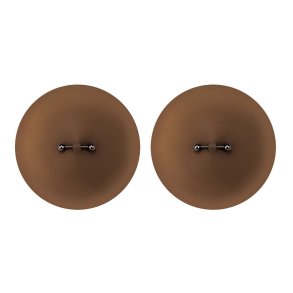 Nipple cover Peekaboo Brun Onesize