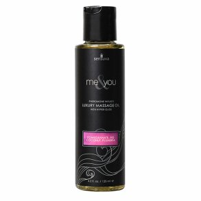 Erotisk massageolie  Me & You  Sensuva 125 ml Kokos