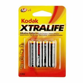 Batteri Kodak AA 1,5 V 2700 mAh 2700 mAh 1,5 V AA (4 enheder)