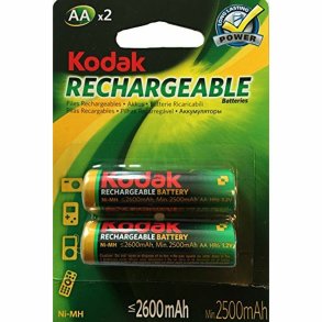 Genopladeligt Batteri LR6 Kodak NI-MH 2600 mAh (2 pcs)