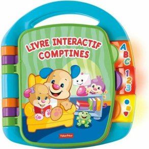 Baby legetj Fisher-Price Interactive Book Nursery Rhymes Puppy