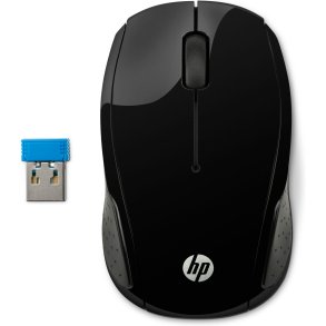 Tr�dl�s mus HP Wireless Mouse 200 Sort