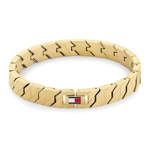 Armbnd til mnd Tommy Hilfiger 1697258 Gylden