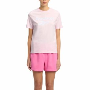 Kortrmet T-shirt til Kvinder Reebok Identity Big Pink