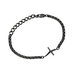 Armbnd til mnd Breil TJ3641 Sterling slv 925 Sort